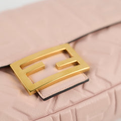 Fendi Baguette Medium Leather Baby Pink