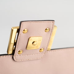 Fendi Baguette Medium Leather Baby Pink