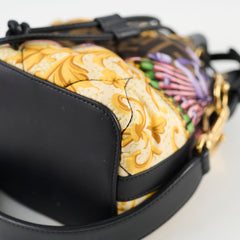 Fendi x Versace Collection FENDACE Mini Mon Tresor Zucca Bucket Bag