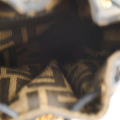 Fendi x Versace Collection FENDACE Mini Mon Tresor Zucca Bucket Bag