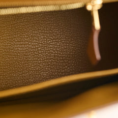 Hermes Kelly 25 Epsom Sesame - Z Stamp