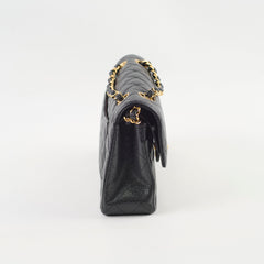 Chanel Small Caviar Double Classic Flap Black GHW