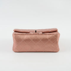Chanel Reissue 2.55 Mini Flap Rose Gold Quilted Grained Calfskin (2021 A/W)
