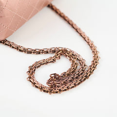 Chanel Reissue 2.55 Mini Flap Rose Gold Quilted Grained Calfskin (2021 A/W)