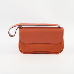 Hermes Colorado PM Canvas Leather Shoulder Bag Orange I in Square Stamp