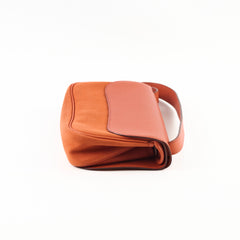 Hermes Colorado PM Canvas Leather Shoulder Bag Orange I in Square Stamp