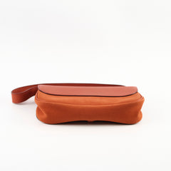 Hermes Colorado PM Canvas Leather Shoulder Bag Orange I in Square Stamp