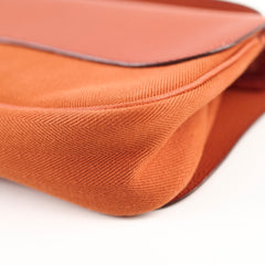 Hermes Colorado PM Canvas Leather Shoulder Bag Orange I in Square Stamp