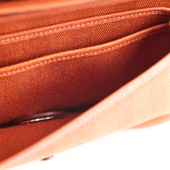 Hermes Colorado PM Canvas Leather Shoulder Bag Orange I in Square Stamp