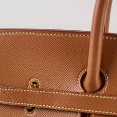 Hermes Birkin 40 Epsom GHW Gold Stamp O Square