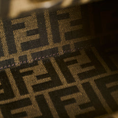 Fendi First Clutch Blue Ostrich Leather