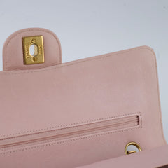 Chanel Chevron-quilted Classic Flap Calfskin Pink