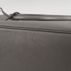 Prada Large Galleria Bag Grey Silver HW