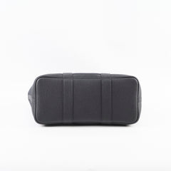 Hermes Garden Party 30 Black Canvas Y Stamp