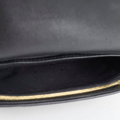Louis Vuitton Bubblegram Wallet On Strap Black Calfskin Pouch