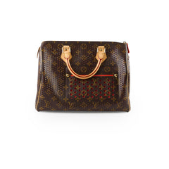 Louis Vuitton Speedy 30 Perforated Monogram/ Orange 2006