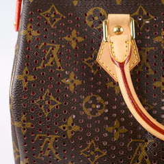 Louis Vuitton Speedy 30 Perforated Monogram/ Orange 2006