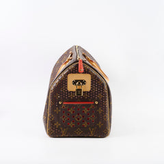Louis Vuitton Speedy 30 Perforated Monogram/ Orange 2006