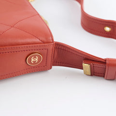 Chanel Easy Mood Hobo Bag Terracotta Orange