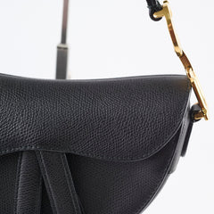 Christian Dior Mini Saddle Black