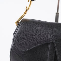 Christian Dior Mini Saddle Black