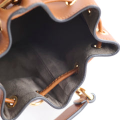 Fendi Mon Tresor Bucket Bag Caramel Brown
