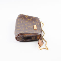 Louis Vuitton Eva Clutch Crossbody Bag Monogram