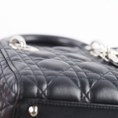 Dior Mini Lady Dior Black Lambskin SHW