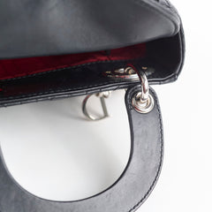 Dior Mini Lady Dior Black Lambskin SHW