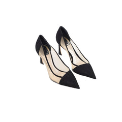 Christian Dior Black Suede 40 Heels