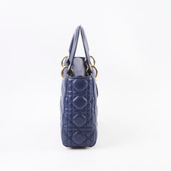 Dior Small ABC Lady Dior Navy