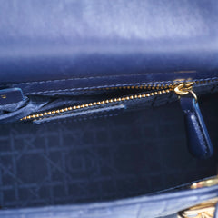 Dior Small ABC Lady Dior Navy