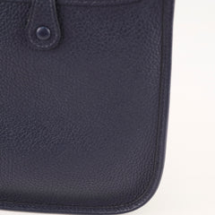 Hermes mini evelyn TPM Blue Nuit/Blue Indigo - Z stamp