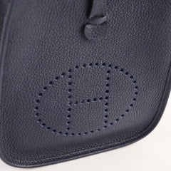 Hermes mini evelyn TPM Blue Nuit/Blue Indigo - Z stamp