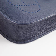 Hermes mini evelyn TPM Blue Nuit/Blue Indigo - Z stamp