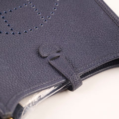 Hermes mini evelyn TPM Blue Nuit/Blue Indigo - Z stamp