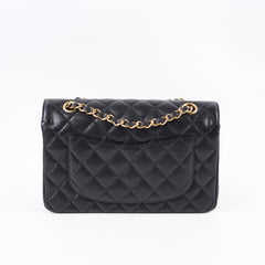 Chanel Small Classic Flap Black Caviar GHW