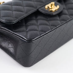 Chanel Small Classic Flap Black Caviar GHW