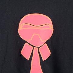 Fendi tshirt top size 42 Black