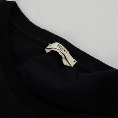 Fendi tshirt top size 42 Black