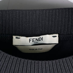 Fendi Shirt logo Black size 40