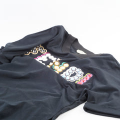 Fendi Shirt logo Black size 40