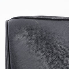 Prada Galleria Saffiano Zip Tote Black