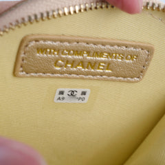 Chanel Gold Coin Pouch/Airpod Case Charm