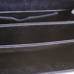 Dior Lady Bee Clutch Satin Navy Blue