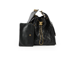 Chanel Medium 25 Bag Black Caviar GHW (microchip)