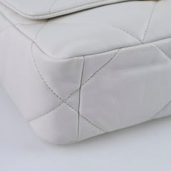 Chanel 19 White Small Flap