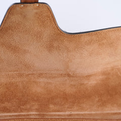 Celine Medium Soft 16 Shoulder Bag Brown Calfskin