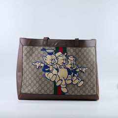Gucci GG Ophedia Three Little Pigs Tote