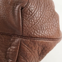 Fendi Brown Nappa Leather Spy Bag